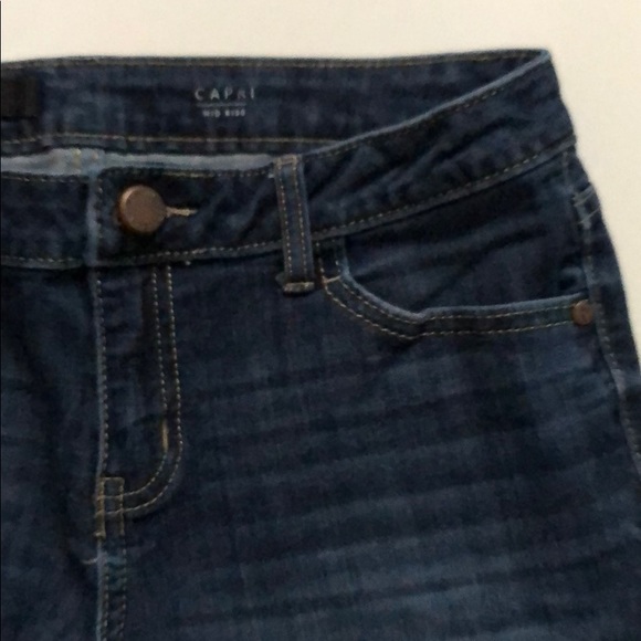 Simply Vera, capri mid rise jeans, size 4.....👖👖 (1) - Picture 7 of 16